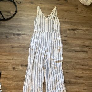 Striped Jumpsuit